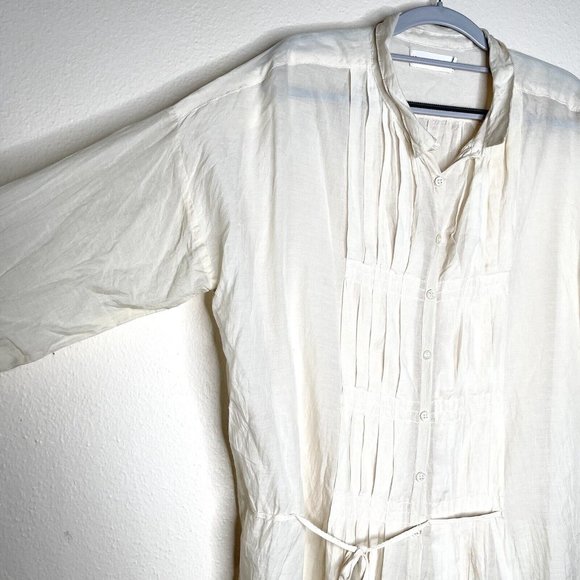 4 Love and Liberty By Johnny Was Long Sleeve Silk Cotton Blend Blouse Size M - Picture 2 of 8